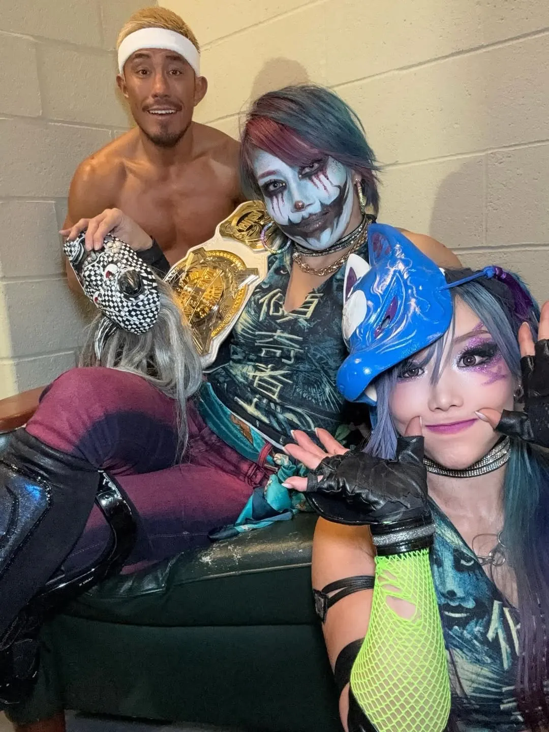 Asuka WWE ライブチャット 配信