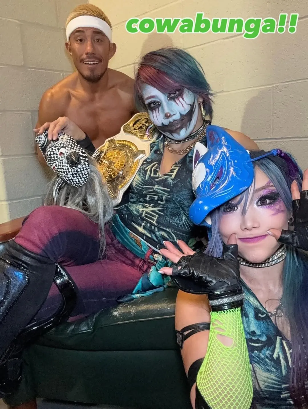 Asuka WWE ライブチャット 配信